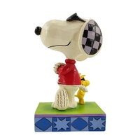 Peanuts by Jim Shore - Cool Joe & Woodstock