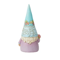 Jim Shore Heartwood Creek Gnomes - Gnome With Flowers