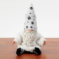 Possible Dreams by Dept 56 - Furry Pet White Gnome Hanging Ornament