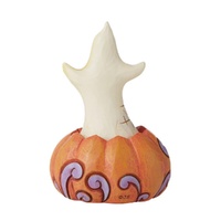 Jim Shore Heartwood Creek Halloween - Ghost In Pumpkin