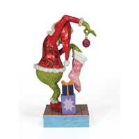 Dr Seuss The Grinch by Jim Shore - Grinch Stealing Ornaments