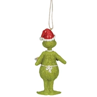 Dr Seuss The Grinch by Jim Shore - Grinch In Apron With Cookies Hanging Ornament
