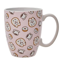 Pusheen Mug - Pink Donuts & Coffee