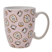 Pusheen Mug - Pink Donuts & Coffee
