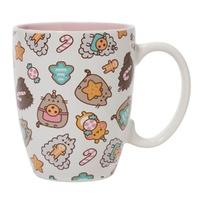 Pusheen Mug - Christmas Cookie & Friend