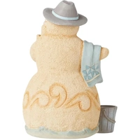 Jim Shore Heartwood Creek Coastal Christmas - Sandman with Beach Towel
