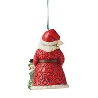 Jim Shore Heartwood Creek Worldwide Event Santa - Santa with Toys Hanging Ornament