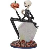 Jim Shore Disney Traditions - Nightmare Before Christmas - Jack On Gravestone