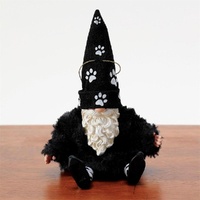 Possible Dreams by Dept 56 - Furry Pet Black Gnome Hanging Ornament