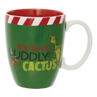 Dept 56 - Grinch Cuddly as a Cactus Mug