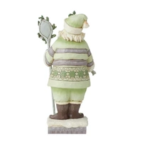 Jim Shore Heartwood Creek White Woodland - Santa With Staff