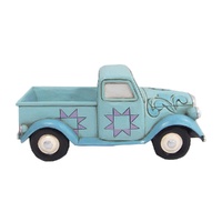 Jim Shore Heartwood Creek - Mini Blue Pickup Truck