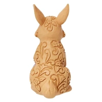 Jim Shore Heartwood Creek Easter - Mini Floral Easter Bunny