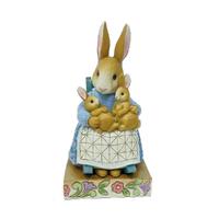 Beatrix Potter by Jim Shore - Mrs Rabbit In Rocking Chair - A Mother's Love