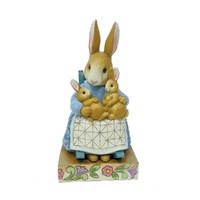 Beatrix Potter by Jim Shore - Mrs Rabbit In Rocking Chair - A Mother's Love