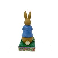 Beatrix Potter by Jim Shore - Peter Rabbit With Basket of Strawberries - A Sweet Treat