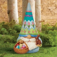 Jim Shore Heartwood Creek Gnomes - Chocolate Bunny Easter Gnome