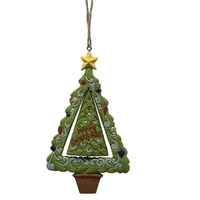Dr Seuss The Grinch by Jim Shore - Grinch Gnome In Tree Hanging Ornament