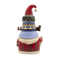 Jim Shore Heartwood Creek Gnomes - Gnome Rotating Sleigh
