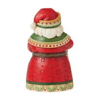 Jim Shore Heartwood Creek - Santa With Cookies Pint Sized