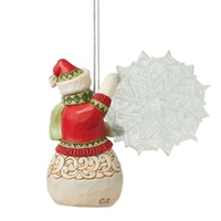 Jim Shore Heartwood Creek - Legend of Snowflake Hanging Ornament