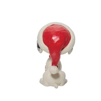 Peanuts by Jim Shore - Snoopy with Candy Cane Mini Figurine