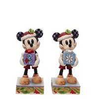Jim Shore Disney Traditions - Mickey Secret Santa Christmas Figurine
