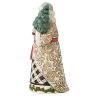 Jim Shore Heartwood Creek - Plaid Santa
