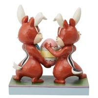 Jim Shore Disney Traditions - Chip 'n' Dale - Mischievous Bunnies