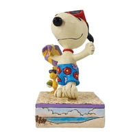 Peanuts by Jim Shore - Snoopy & Woodstock Beach Day