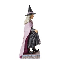 Jim Shore Heartwood Creek Halloween - Witch with Pumpkins Skirt