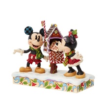 Jim Shore Disney Traditions - Mickey & Minnie Letters To Santa