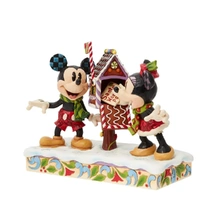 Jim Shore Disney Traditions - Mickey & Minnie Letters To Santa