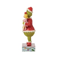 Dr Seuss The Grinch by Jim Shore - Grinch & Cindy Lou Holding Sign