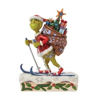 Dr Seuss The Grinch by Jim Shore - Grinch Skiing