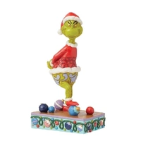 Dr Seuss The Grinch by Jim Shore - Grinch Stepping on Ornaments