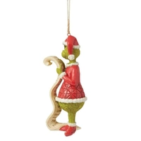 Dr Seuss The Grinch by Jim Shore - Grinch Holding List 2024 Hanging Ornament