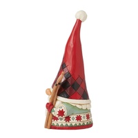Jim Shore Heartwood Creek Highland Glen - Gnome with Skis