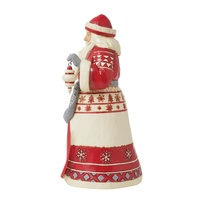 Jim Shore Heartwood Creek Nordic Noel - Santa with Toy Bag