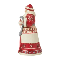 Jim Shore Heartwood Creek Nordic Noel - Santa with Toy Bag