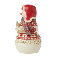 Jim Shore Heartwood Creek Nordic Noel - Snowman with Noel Sign