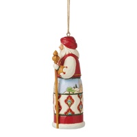Jim Shore Heartwood Creek Christmas Around the World - Turkish Santa Hanging Ornament
