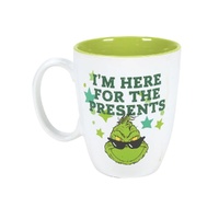 Dr Seuss The Grinch by Dept 56 - Here For the Presents Mug
