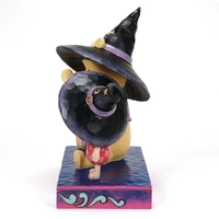 Jim Shore Disney Traditions - Winnie the Pooh - Pooh & Piglet Witch Hats