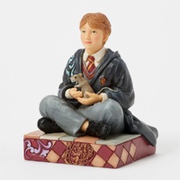 Harry Potter by Jim Shore - Ron with Scabbers Figurine