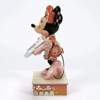 Jim Shore Disney Traditions - Minnie Mouse Christmas - Minnie with Gingerbread Cookies - Baking Bliss