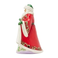 Jim Shore Heartwood Creek - Santa Winter Scene Musical