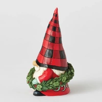 Jim Shore Heartwood Creek Highland Glen - Gnome with Wreath