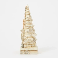 Jim Shore Heartwood Creek White Woodland - Stacked Animals