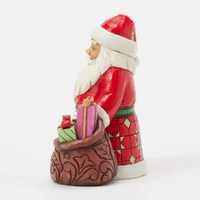 Jim Shore Heartwood Creek - Santa with Toy Bag Pint Sized Figurine